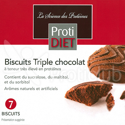 Biscuit triple chocolat