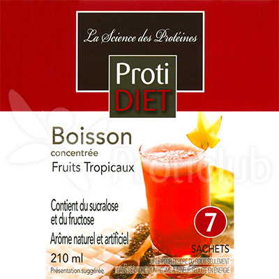 Cocktail fruits tropicaux